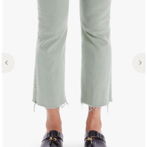 MOTHER Women's The Hustler Ankle Fray Jeans size 33 - Picture 4 of 11